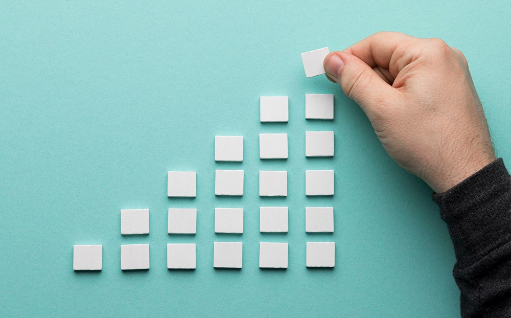 Visualization of debt structure scalability and growth potential.