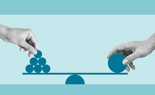 Illustration of the pros and cons of acquisition capital